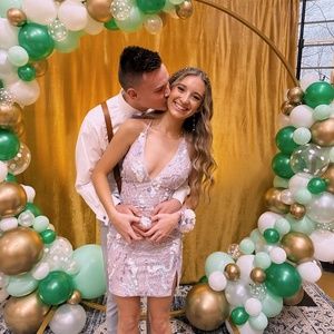 BLUSH Antique Mauve Formal Dress